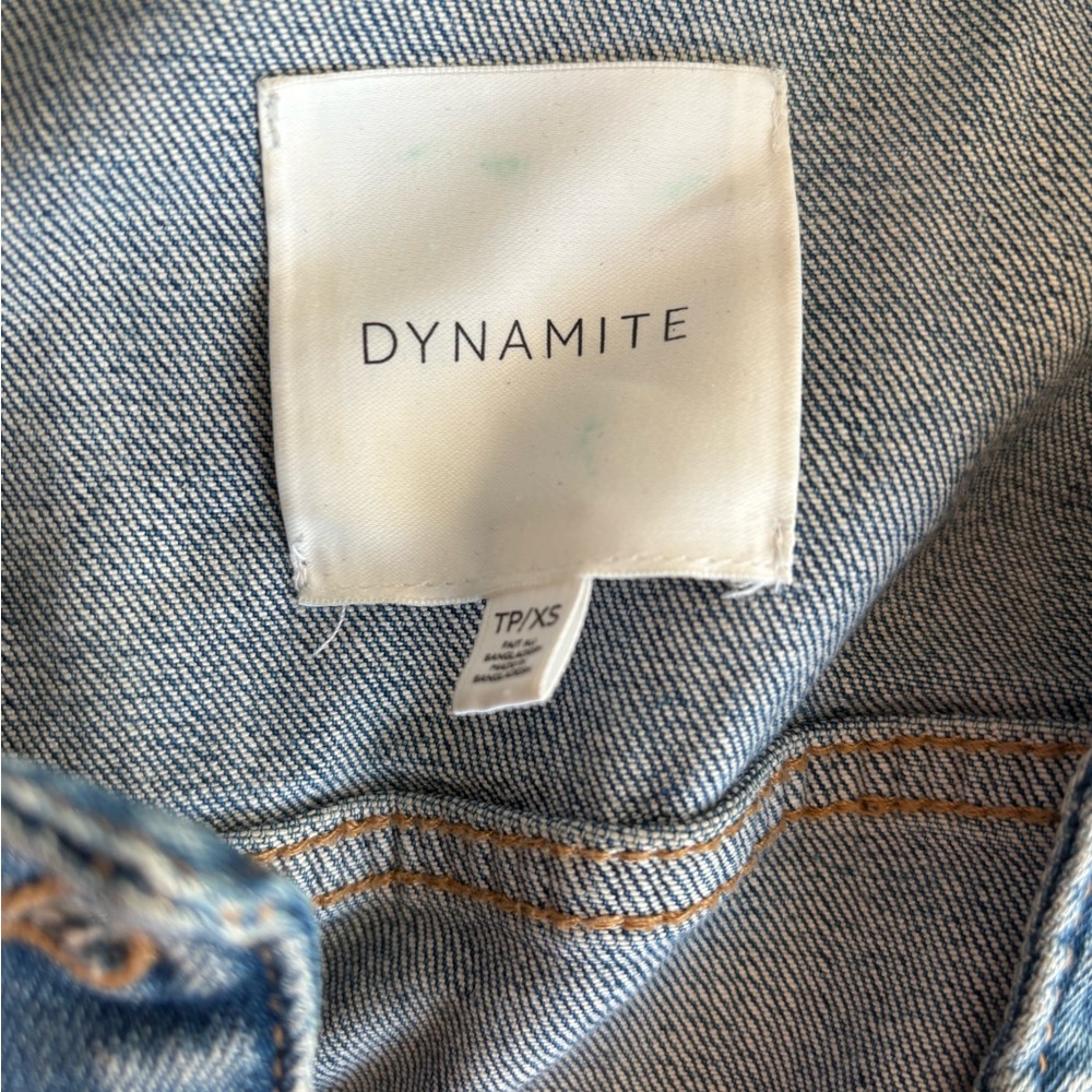 Dynamite denim jacket extra small - Picture 2 of 4